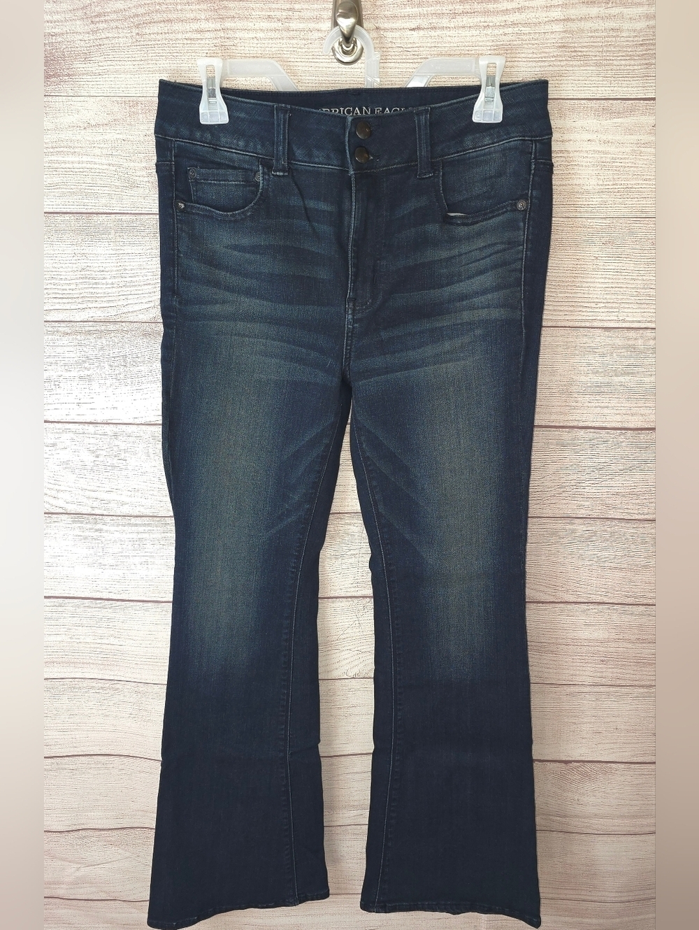 American Eagle Hi-Rise Artist Flare Size 10 Short